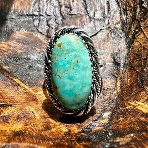❤️❤️💥💯Turquoise and Silver Women's Ring